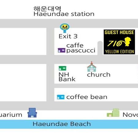 710 Guesthouse Yellow ปูซาน ภายนอก รูปภาพ